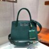 Replica Prada Monochrome Saffiano leather bag 1ba156 Green