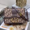 Replica Dior 30 Montaigne Oblique Jacquard Canvas Bag with Chain M9208