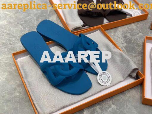 Replica Hermes Rubber Aloha Sandals 2