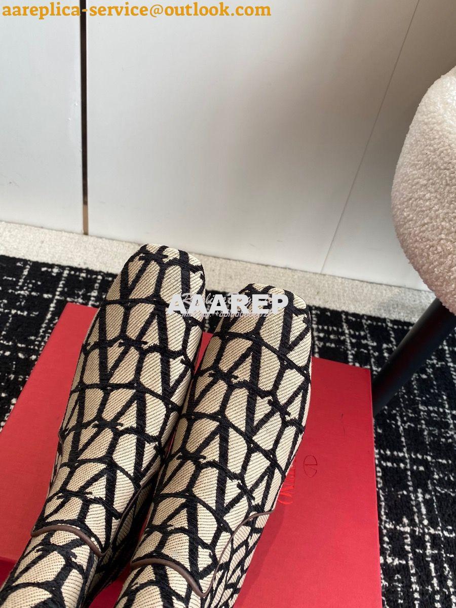 Replica Valentino VLogo Type Boot In Toile Iconographe 30mm 2W2S0FT Bl 7 Replica Valentino VLogo Type Boot In Toile Iconographe 30mm 2W2S0FT Bl 7