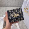 Replica Dior Saddle Lotus Wallet Oblique Jacquard S5652 10