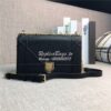 Replica Dior "Diorama" Flap in Black Archicannage Grained Calfskin M04