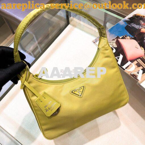Replica Prada Re-Edition 2000 Nylon Mini-Bag 1NE515 Yellow