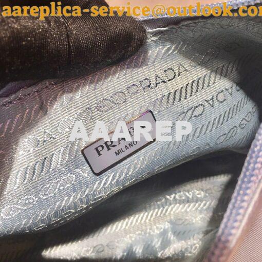 Replica Prada Re-Edition 2000 Nylon Mini-Bag 1NE515 Ash Blue 8