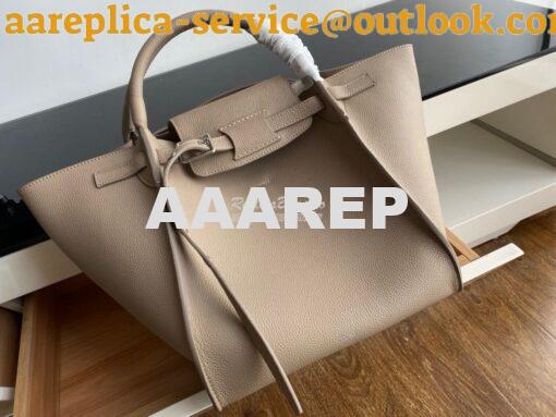 Replica Celine Big Bag In Supple Grained Calfskin 2 Sizes Taupe 182863 2