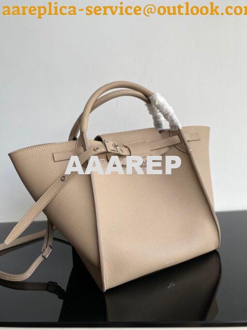 Replica Celine Big Bag In Supple Grained Calfskin 2 Sizes Taupe 182863 3