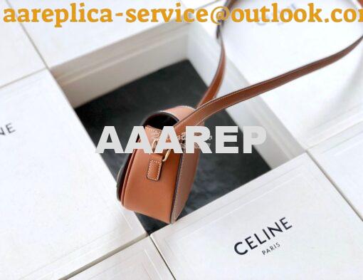 Replica Celine Small Crécy Bag In Natural Calfskin Tan 2