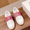 Replica Valentino Open Sneaker In Calfskin Leather with Crystals WS078 11