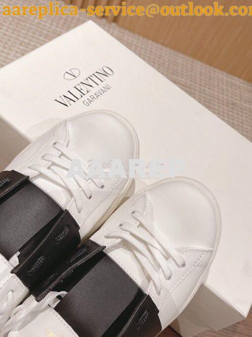 Replica Valentino Open Sneaker In Calfskin Leather WS0781 4