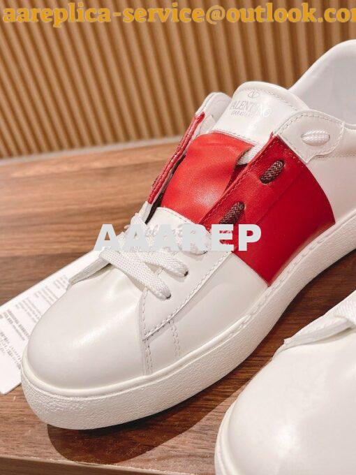 Replica Valentino Open Sneaker In Calfskin Leather WS0781 20