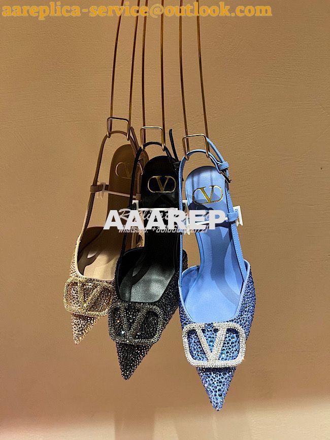 Replica Valentino VLogo Signature embellished pumps 80mm WS0R01N 2 Replica Valentino VLogo Signature embellished pumps 80mm WS0R01N 2