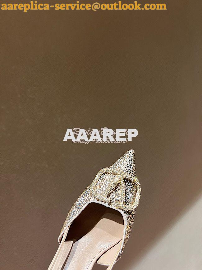 Replica Valentino VLogo Signature embellished pumps 80mm WS0R01N 5 Replica Valentino VLogo Signature embellished pumps 80mm WS0R01N 5