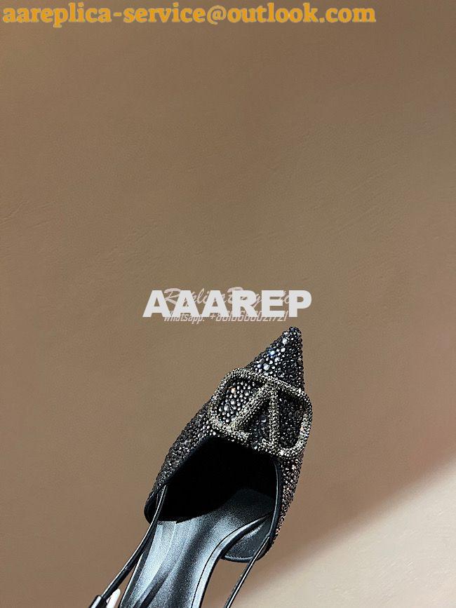 Replica Valentino VLogo Signature embellished pumps 80mm WS0R01N 11 Replica Valentino VLogo Signature embellished pumps 80mm WS0R01N 11
