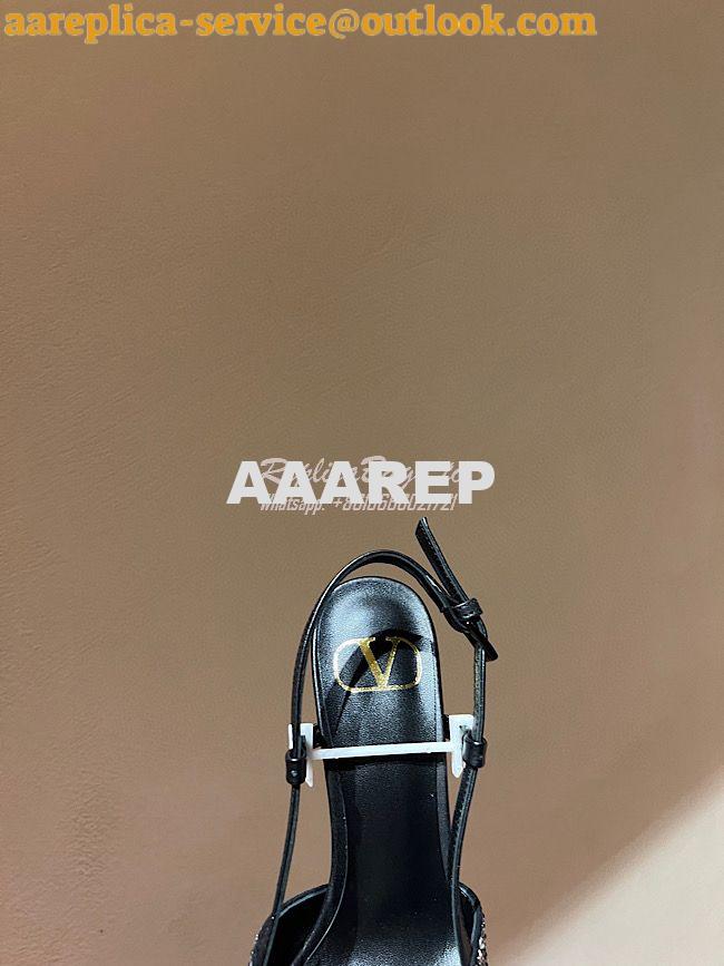 Replica Valentino VLogo Signature embellished pumps 80mm WS0R01N 12 Replica Valentino VLogo Signature embellished pumps 80mm WS0R01N 12