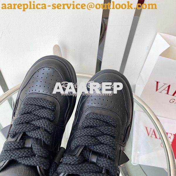 Replica Valentino Garavani Men Female One Stud Leather Platform Sneake 23 Replica Valentino Garavani Men Female One Stud Leather Platform Sneake 23
