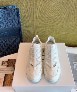 Replica Dior D-Connect Sneaker Technical Fabric White