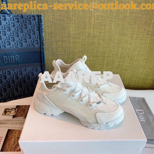 Replica Dior D-Connect Sneaker Technical Fabric White 2