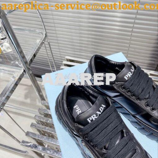 Replica Prada Men Female Leather sneakers 2EE378 16