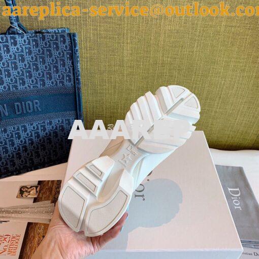 Replica Dior D-Connect Sneaker Technical Fabric White 8