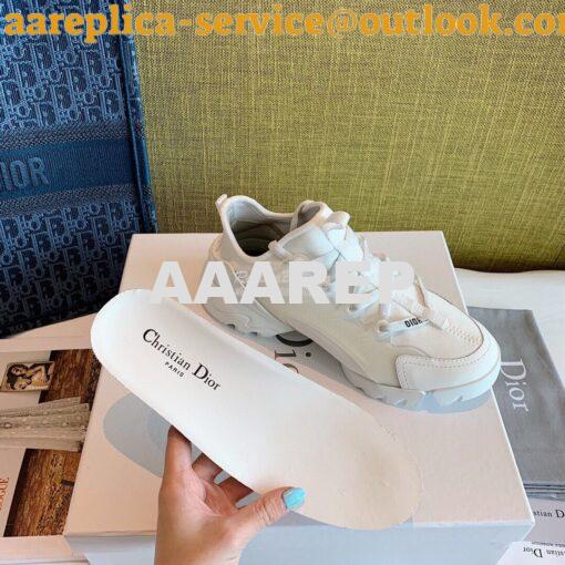 Replica Dior D-Connect Sneaker Technical Fabric White 9
