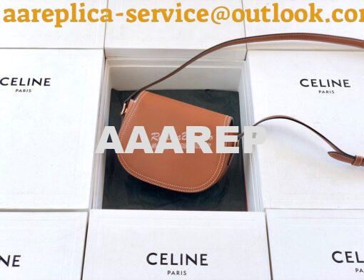 Replica Celine Small Crécy Bag In Natural Calfskin Tan 8
