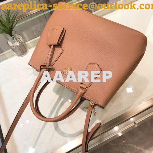 Replica Prada Galleria Saffiano Leather Bag 1BA232 Powder Pink 2