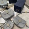 Replica Dior Bobby Bag in Grey Box Calfskin M9319U