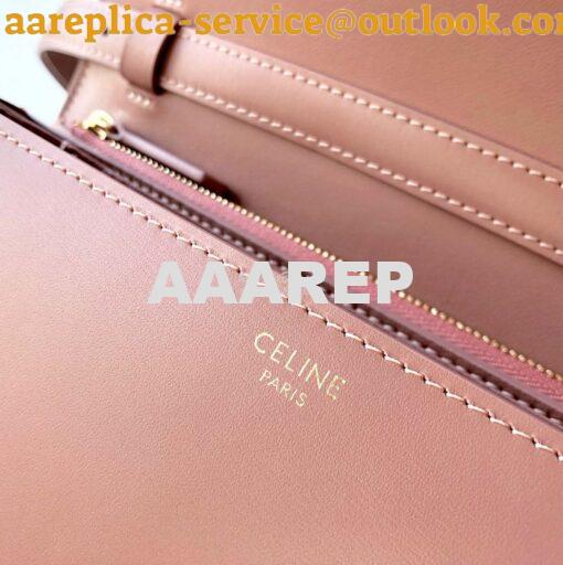 Replica Celine Classic Box Bag in Smooth Calfskin Blush 10