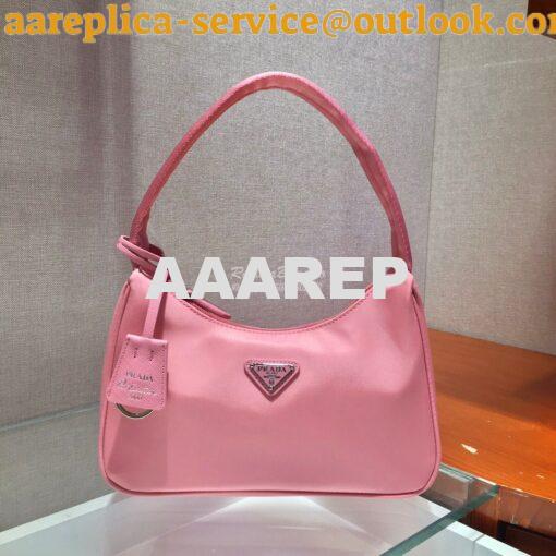 Replica Prada Re-Edition 2000 Nylon Mini-Bag 1NE515 Pink