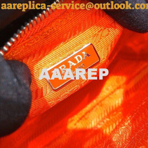 Replica Prada Re-Edition Nylon Multi-Pochette Bag 1BH204 Orange 9