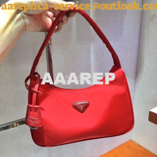 Replica Prada Re-Edition 2000 Nylon Mini-Bag 1NE515 Red