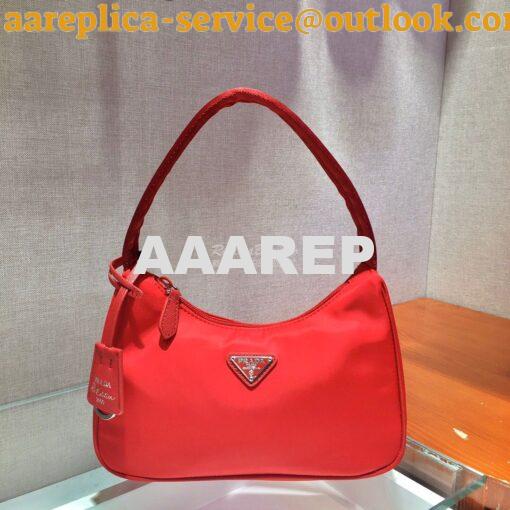 Replica Prada Re-Edition 2000 Nylon Mini-Bag 1NE515 Red 2
