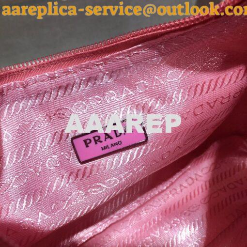 Replica Prada Re-Edition 2000 Nylon Mini-Bag 1NE515 Pink 8
