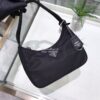 Replica Prada Saffiano Leather Bandoleer Bag 2VH063 Black 11