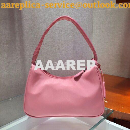 Replica Prada Re-Edition 2000 Nylon Mini-Bag 1NE515 Pink 9