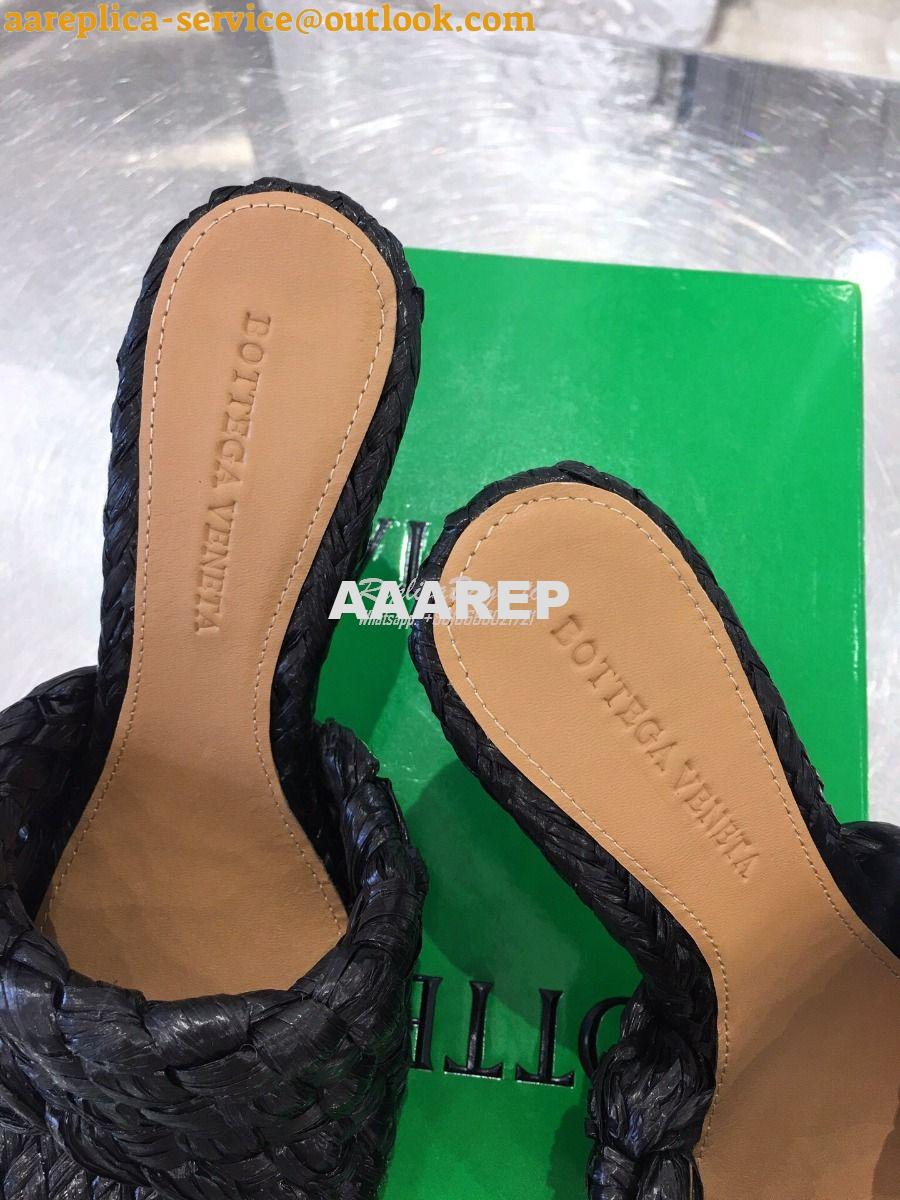 Replica Bottega Veneta BV Stretch Sandals with Intrecciato Raffia 6524 7 Replica Bottega Veneta BV Stretch Sandals with Intrecciato Raffia 6524 7