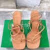 Replica Bottega Veneta BV By Line Stretch Sandals 630178 Pink 11