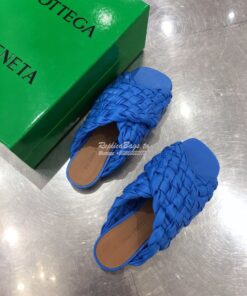 Replica Bottega Veneta BV Board Sandals 631935 Blue