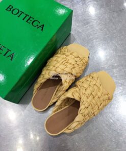 Replica Bottega Veneta BV Board Sandals 631935 Butter 2