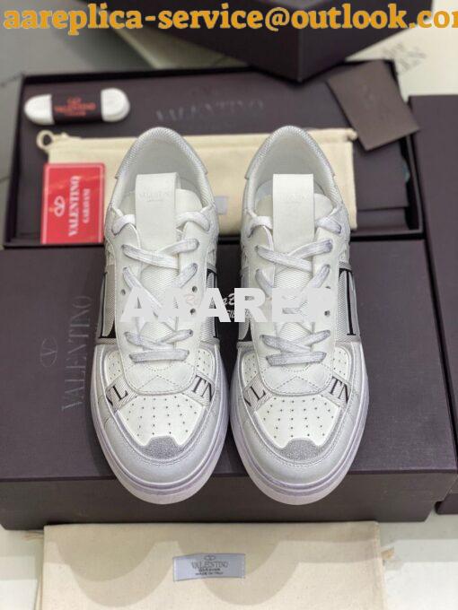 Replica Valentino Low-Top Calfskin VL7N Sneaker With Bands Vintage “Wo 2