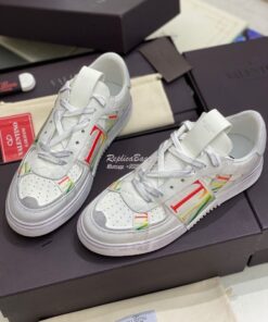 Replica Valentino Low-Top Calfskin VL7N Sneaker With Bands Vintage “Wo
