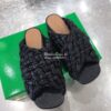Replica Bottega Veneta BV Board Sandals 631935 Black