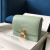 Replica Celine Classic Box Bag in Calfskin with Cork Effect Mint