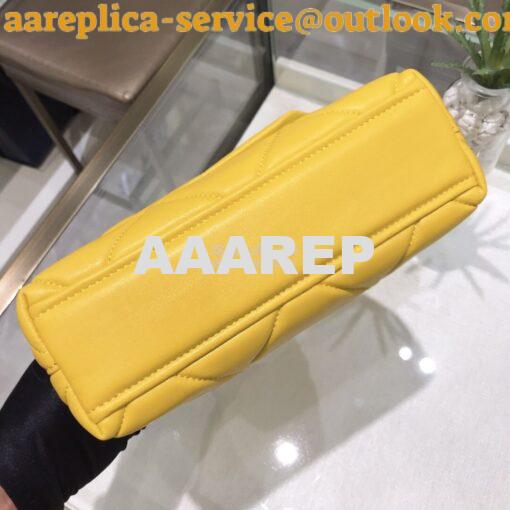 Replica Prada Small Spectrum Shoulder Bag 1BD233 Yellow 6