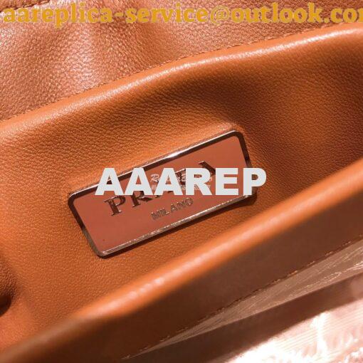 Replica Prada Small Spectrum Shoulder Bag 1BD233 Brown 10