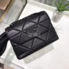 Replica Prada 20s Etiquette Leather Tote Bag 1bg122 Black 11