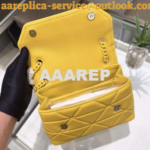 Replica Prada Small Spectrum Shoulder Bag 1BD233 Yellow 8