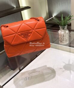 Replica Prada Small Spectrum Shoulder Bag 1BD233 Orange