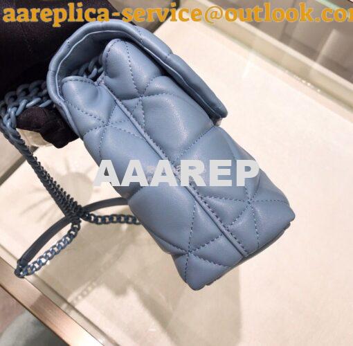 Replica Prada Small Spectrum Shoulder Bag 1BD233 Baby Blue 7