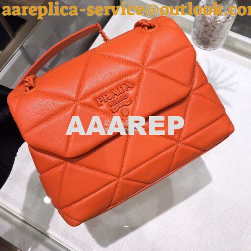 Replica Prada Small Spectrum Shoulder Bag 1BD233 Orange 2